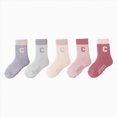 thumbnail image 1 of NOLDARES Unisex Kids Toddler Calf Socks, Thick Warm for Boys Girls Winter Outdoor & Cold Home Floors 5-Pairs, 1 of 9