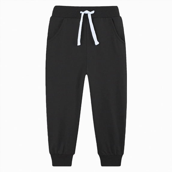 NOLDARES Wide Leg Sweatpants for Boys Joggers Baggy Sweat Pants Drawstring Elastic Waist Athletic Casual Pants(W132-Dark Green)