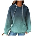 thumbnail image 1 of NOLDARES Womens Oversized Hoodies Sweatshirts Fleece Hooded Pullover Tops Sweaters Casual Comfy Fall Fashion Outfits Clothes 2024(Mint Green,M), 1 of 4
