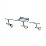 NOMA LED Track Lighting | Adjustable Ceiling Light Fixture | Perfect for Kitchen, Hallway, Living Room & Bedroom | White, 3-Light