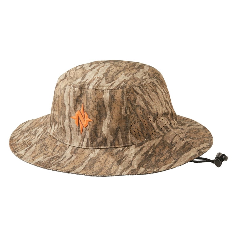 NOMAD Camo Bucket Hat Mossy Oak New Bottomland One Size Fits Most