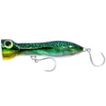 thumbnail image 1 of NOMAD DESIGN Chug Norris 180 Popper 7" Silver Green Mackerel Lure (CHUG180-SGM), 1 of 1