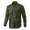 thumbnail image 1 of NOMAD Men's Stretch-Lite Long-sleeve Camo Hunting Shirt Mossy Oak Shadowleaf XL, 1 of 3