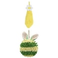 thumbnail image 1 of NOMADIC NOOK 2 Pack Chenille Hand Towel Soft Absorbent Flower and Rabbit Shape Decorative Towel for Bathroom 6" x 15"/7" x 7" Yellow/Green, 1 of 4