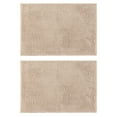 thumbnail image 1 of NOMADIC NOOK 2 Pcs Solid Bathroom Rug, Soft Plush Bath Mat Khaki 20" x 32", 1 of 6