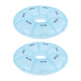 thumbnail image 1 of NOMADIC NOOK 7 Grids Circular Pill Case 2 Pcs Blue, 1 of 6