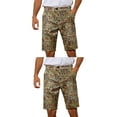 thumbnail image 1 of NOMADIC NOOK Animal Print Shorts for Men's Regular Fit Summer Shorts Pants 2 Pack, 1 of 5