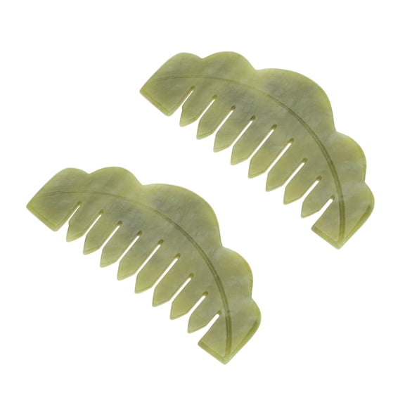NOMADIC NOOK Durable Head Massage Comb 2PCS Flower Shape