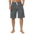 thumbnail image 1 of NOMADIC NOOK Men's Summer Holiday Drawstring Waist Solid Beach Board Shorts 2 Pack, 1 of 6