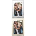 thumbnail image 1 of NOMADIC NOOK Modern Picture Frame Brushed Aluminum Metal Photo Frame with Real Glass, Display for Home Room Tabletop Decor Silver/Gold 4x6, 1 of 6