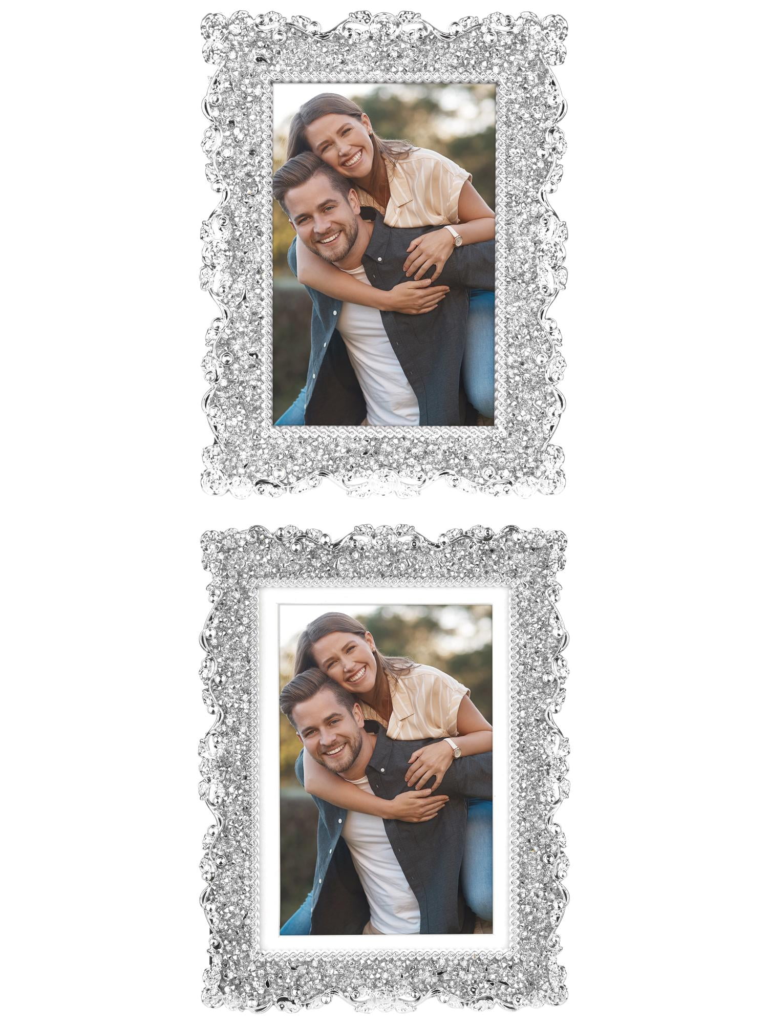 CRYSTAL PHOTO FRAME 4X6(WITH MATTE) main image 1