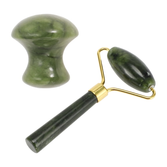 NOMADIC NOOK Portable Single-Head Facial Roller 2 Pcs Green