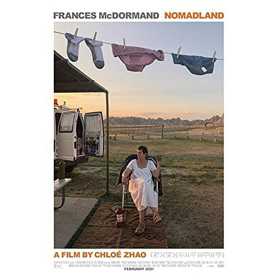 NOMADLAND (2021) Original Authentic Movie Poster 27x40 - Double-Sided - Rolled - Frances McDormand - David Strathairn