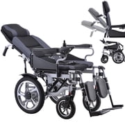 NOMIGO Reclining Electric Wheelchair for Adults, Dual Brakes System, 700W Motor, 20AH Battery, 20-Mile Range
