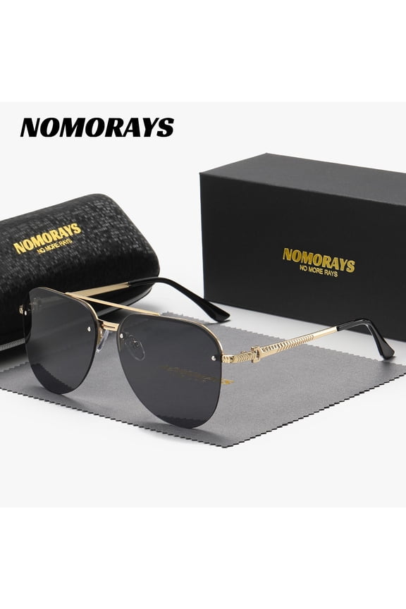 NOMORAYS Unisex Fashion Trend Full Frame Sunglasses Rock Climbing Frog Frame Sunglasses