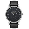 thumbnail image 1 of NOMOS Glashutte Orion Neomatik 39 Automatic Stainless Steel Black Dial Black Leather Strap Mens Watch 346, 1 of 7