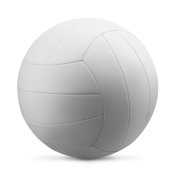 Lifeworks White All-Weather Volleyball, Non-Slip Grip, Balanced Weight, Weatherproof, Indoor/Outdoor for All Skill Levels