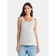 thumbnail image 1 of Time and Tru Women's Maternity Non Shirred Tank Top, Sizes S-XXL, 1 of 5