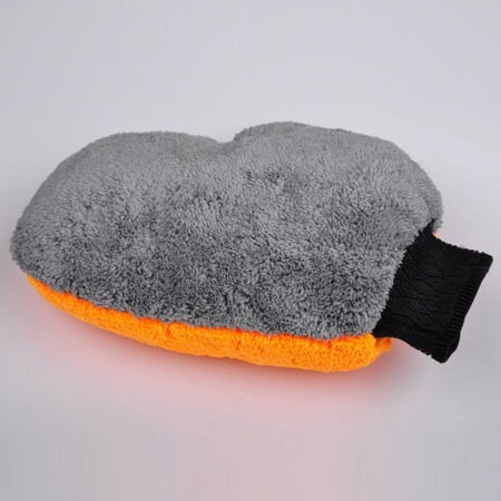 Microfiber Car Wash Mitt Artificial Wool Plush Mitt Washing Tools Cleaning Glove