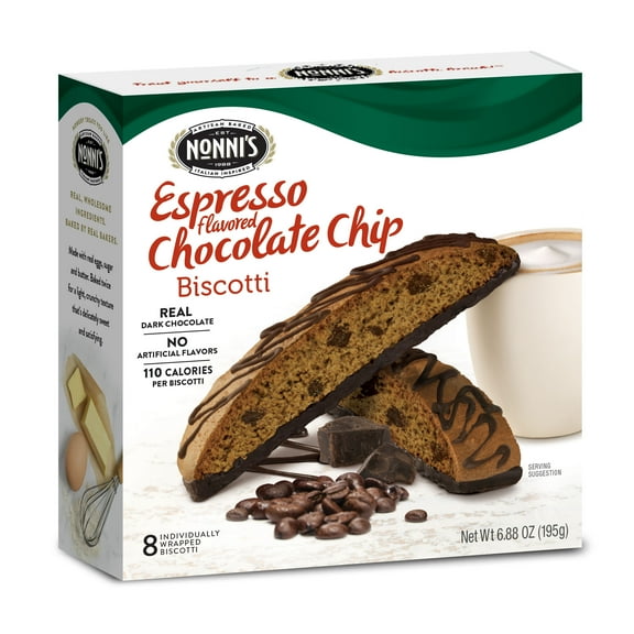 NONNI'S Espresso Chocolate Chip Biscotti