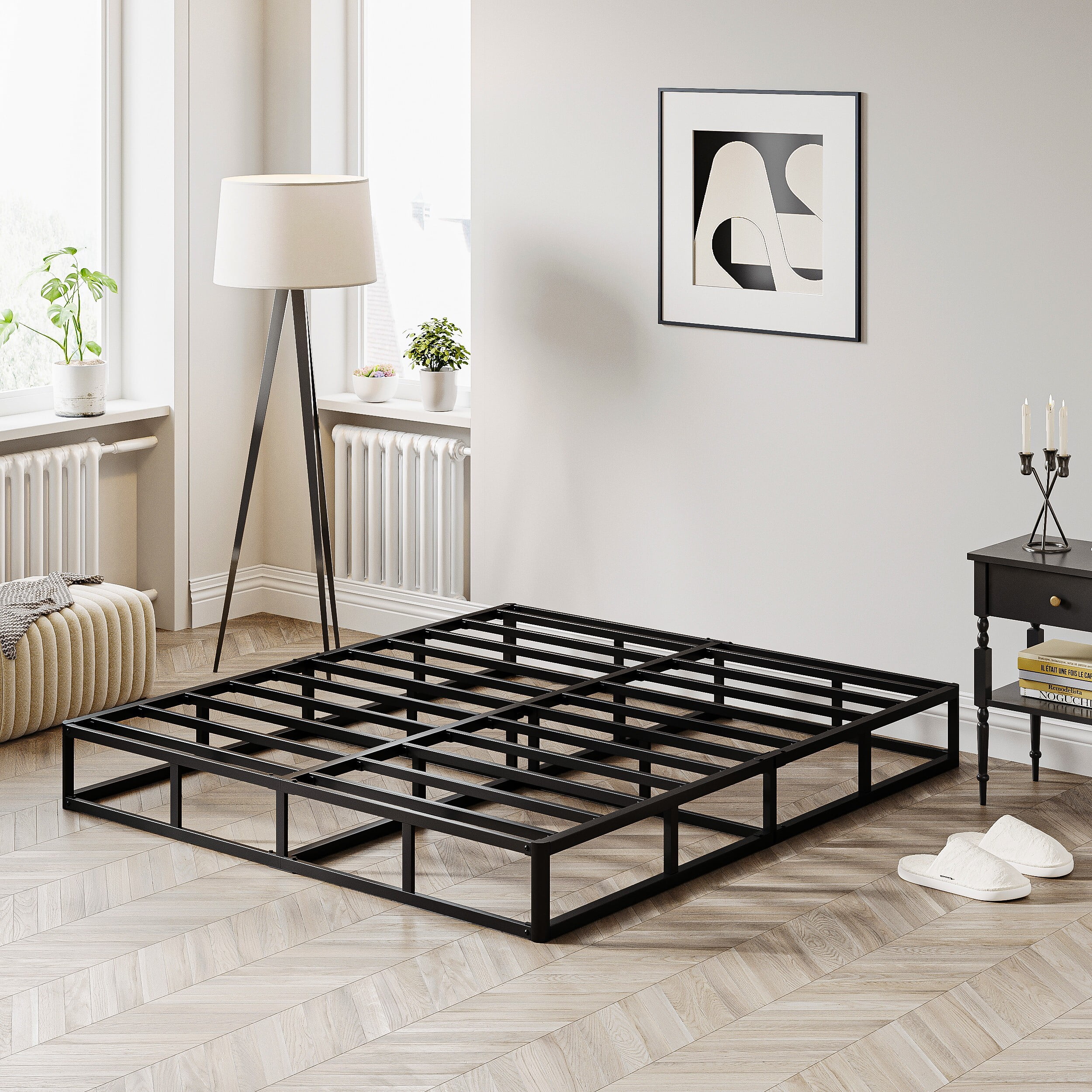 BoxSpringFullSizeBed, 5 inch Box Spring Full，Low Profile Box Spring