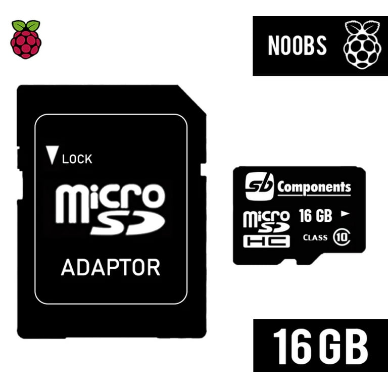 Gigastone Prime Series 16GB MicroSD Card 4-in-1 Kit - 90Mbps Speed With Adapters