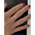 thumbnail image 1 of NOODLE WAVE STERLING SILVER STACKING RING, 1 of 11
