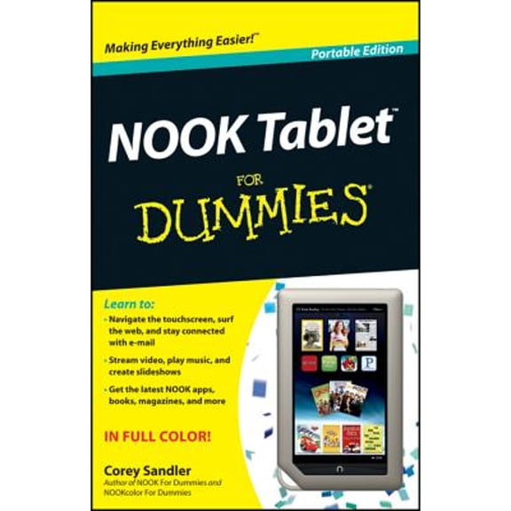 Pre-Owned NOOK Tablet for Dummies