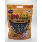 NOPEE Cat Marking Prevention - Indoor - Permanent - Effective - Stops Cats from Marking - Eliminates a Cats urge to Mark - Put Bag Down and Your Problem is Solved!  Black with Muliti-Color Cats