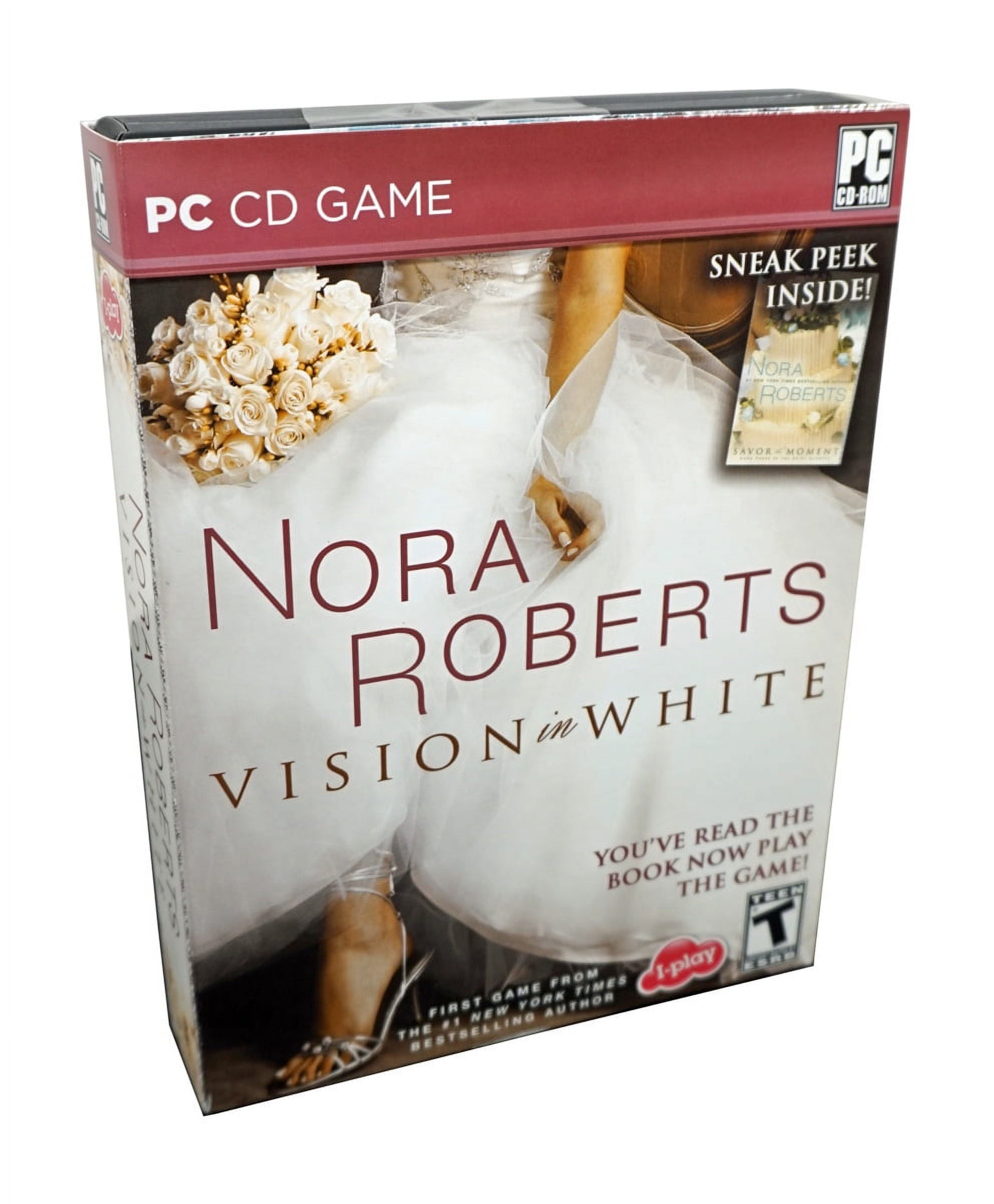 NORA ROBERTS : VISIONS IN WHITE PC CDRom Game - Immerse yourself in a story of Love, Friendship & Family
