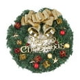 thumbnail image 1 of NORBI Christmas Wreath for Front Door Artificial Christmas Wreath Door Wreath Christmas Decorations with Pine Needles for Home Wall Window Decor, 1 of 4