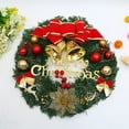 thumbnail image 1 of NORBI Christmas Wreath for Front Door Artificial Christmas Wreath Door Wreath Christmas Decorations with Pine Needles for Home Wall Window Decor, 1 of 4