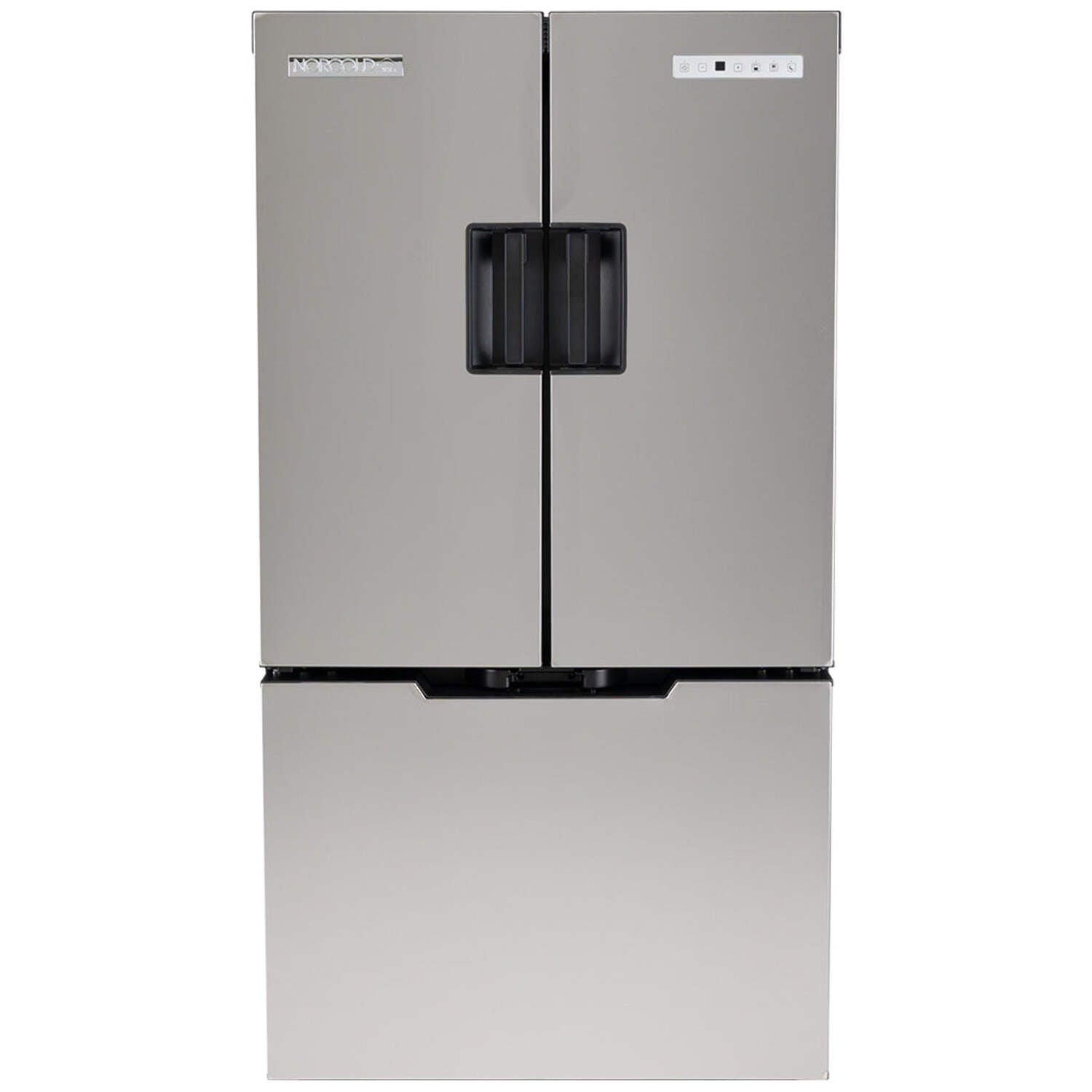 NORCOLD INC N20DCSS Polar Elite N20DC Stainless Steel DC Compressor RV Refrigerator with French Doors - 20 cu. ft.