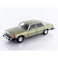 thumbnail image 1 of 1979 Mercedes-Benz 450 SEL (US Version) Silver Green Metallic with Green Interior 1/18 Diecast Model Car by Norev, 1 of 5