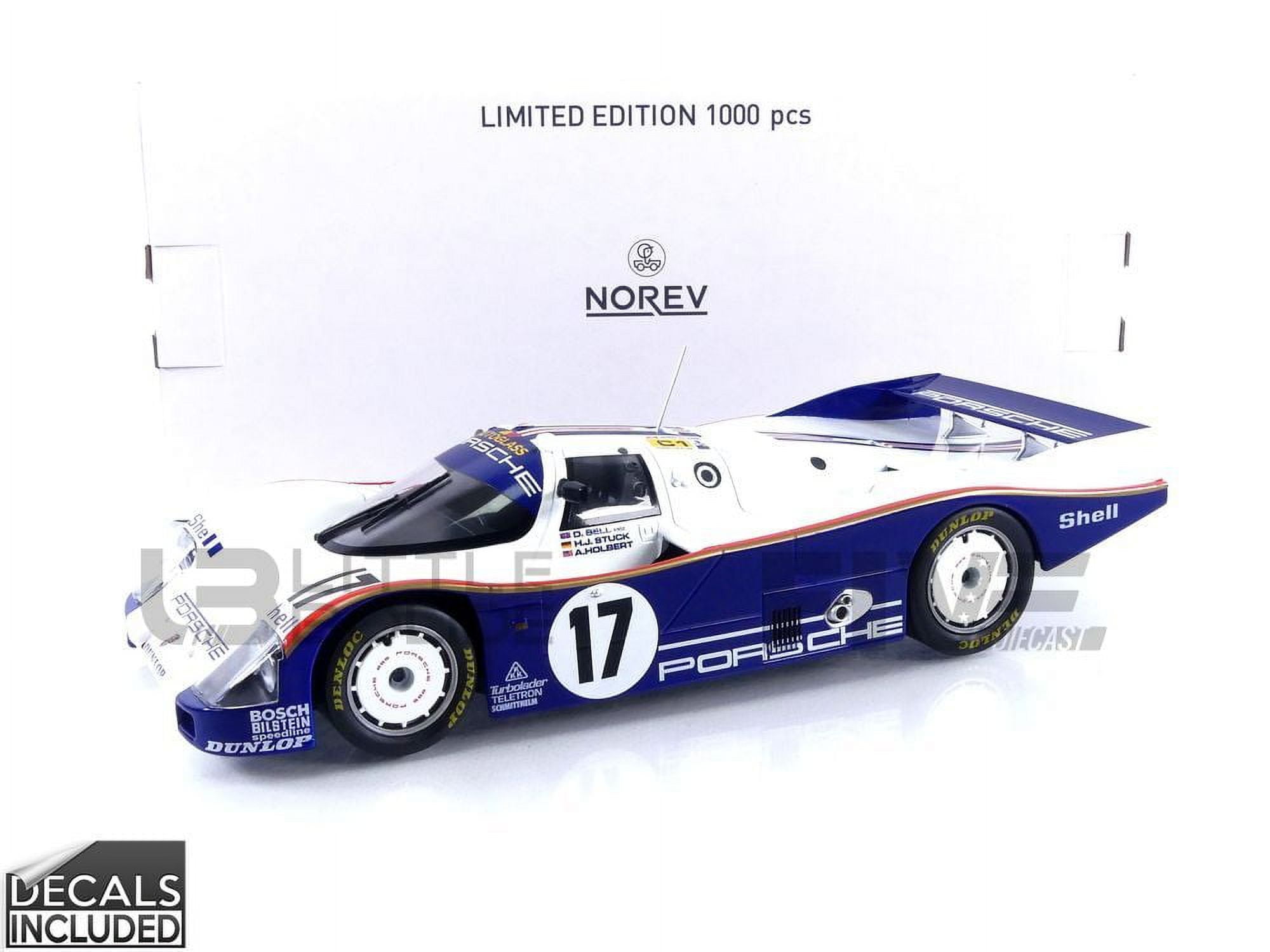 NOREV 1/18ポルシェ962C #11 (1000台限定) NOREV 1/18 - PORSCHE 962 C - Winner Le Mans 1987 - Walmart.com