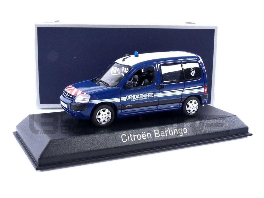 A100 - Citroën 2CV 6 Gendarmerie – Norev 1/43 – Antenne & gyrophare - Collection