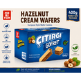 thumbnail image 1 of NORIYON Citirgi Hazelnut Wafer 400g - European Style Wafer Cookies - Imported Snack- Vegan Friendly, 1 of 13