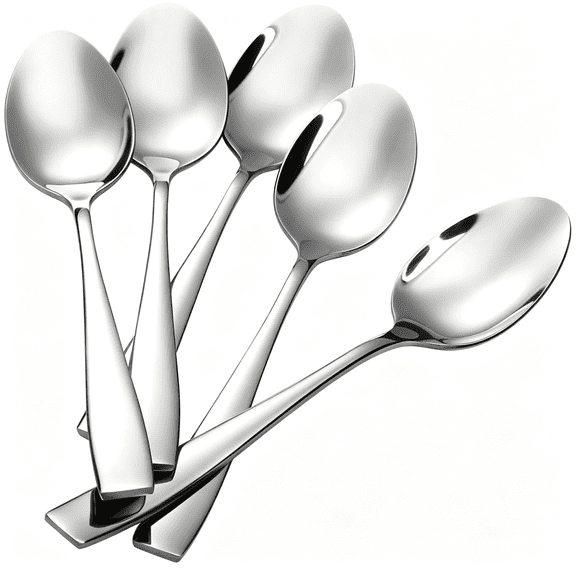 NORIZF 12-Piece Stainless Steel Teaspoon,6.7-Inches Spoons Silverware