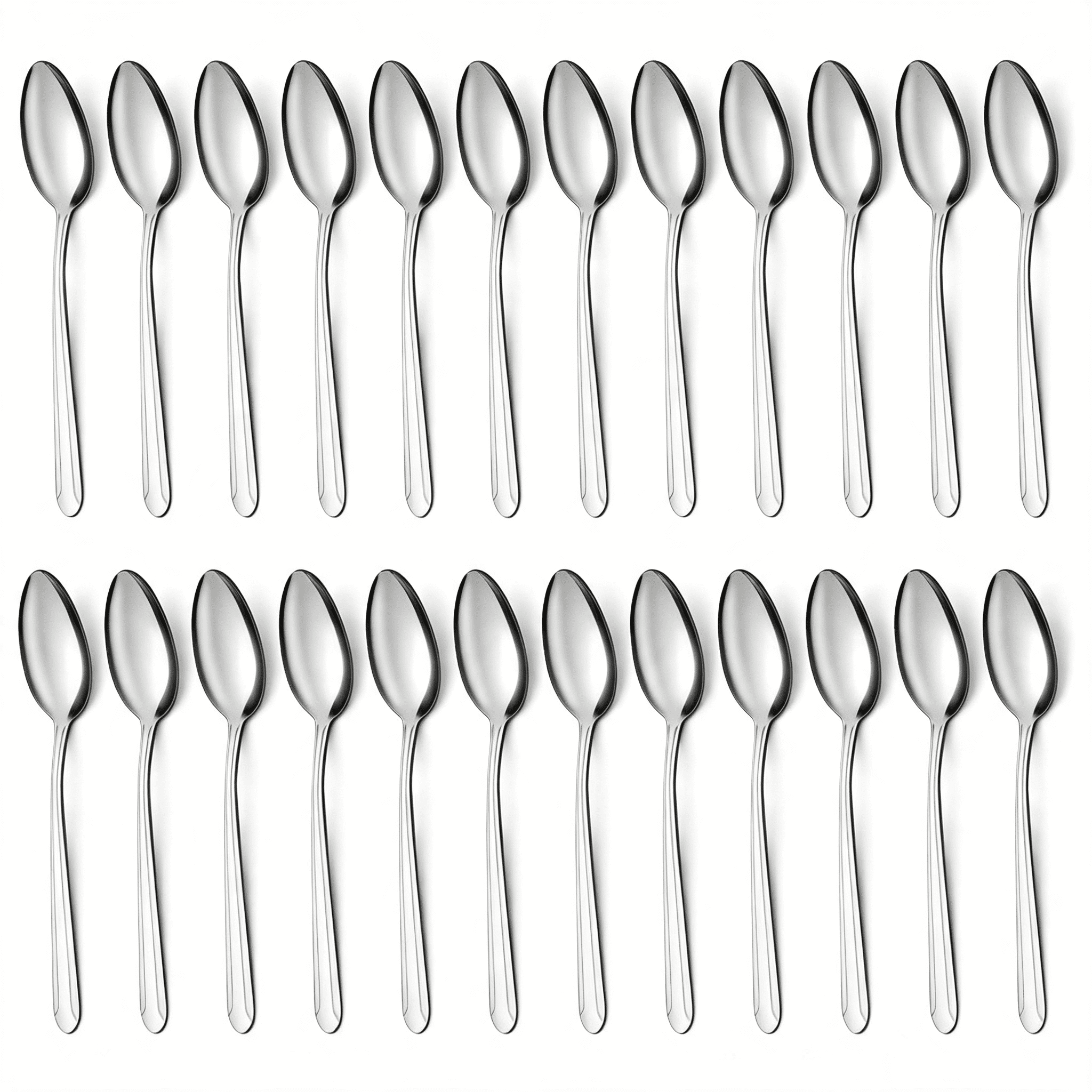 NORIZF 24 Pieces Teaspoons,6.2