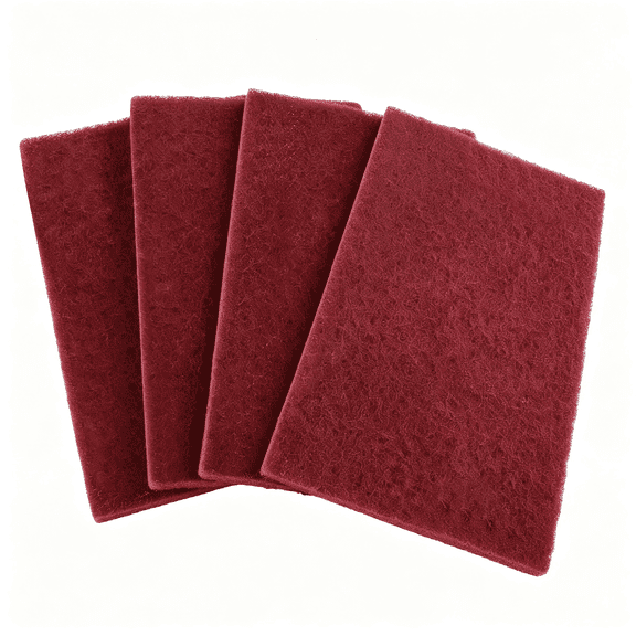 NORIZF 4 Pcs 4.7 X 7.9" General Purpose Scuff Pads,7447 Very Fine Sanding Hand Pads for Scuffing,Scouring,Sanding,Paint Primer Prep Adhesion Scratch,Surface Preparation for Car,Craft