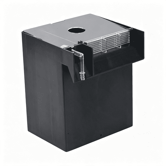NORIZF Aquarium Breeder Box ,Hatchery ,Clown Separation Net Hanging Easy Installation Separator Breeder Hanging Aquarium Breeder Box ,Black