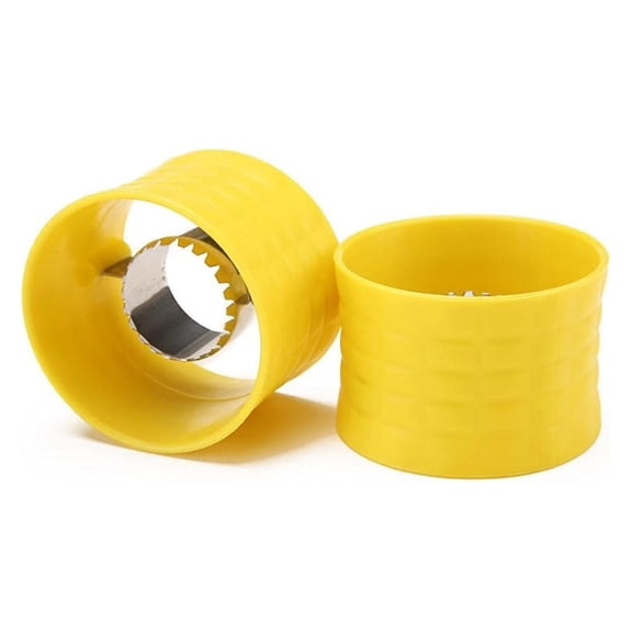 NORIZF Corn Cob Stripper Stainless Steel Corn Peeler Splitter Remover Quick&Convenient Thresher Kitchen Salad Tool,Corn Cob Stripper Tool