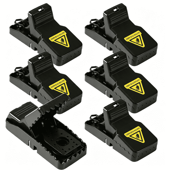 NORIZF Mouse Trap,Small Mice Trap Outdoor Indoor Snap Traps for Mouse/Mice Safe Reusable 6Pack Quick Kill Mice Traps,Effective Clean Trap for Home Use