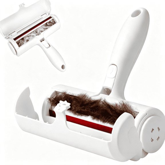 NORIZF Pet Hair Remover Tool,Reusable Self-Cleaning Lint Roller for Cat & Dog Hair,Fur Removal Brush with Built-In Hair Collection Compartment for Couch,Furniture,Carpet,Sofa,Bedding,Rugs & Car