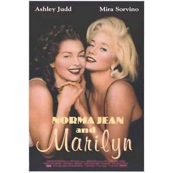NORMA JEAN AND MARILYN (1996) Original Authentic Movie Poster 27x40 - ROLLED - Single-Sided - Ashley Judd - Mira Sorvino