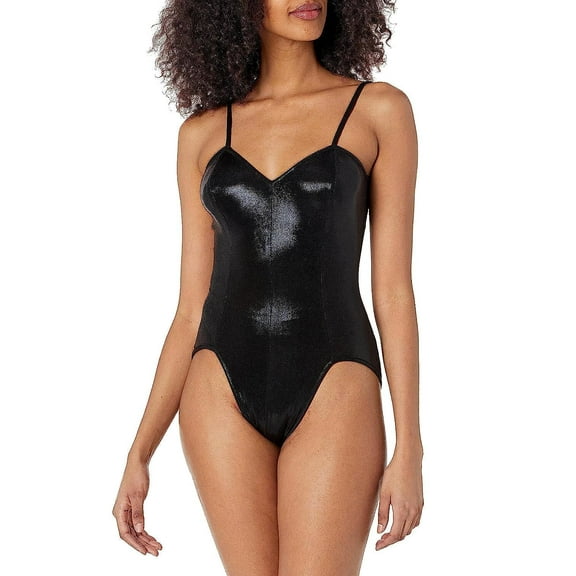 NORMA KAMALI Women's Standard Wonderwoman MIO, Black Size Small