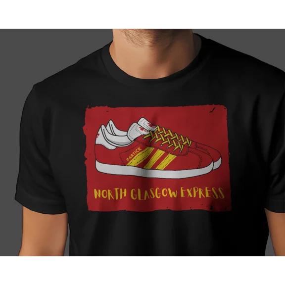 NORTH GLASGOW EXPRESS Gazelle T Shirt | Partick Thistle Hooligans | Uni Org