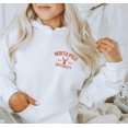 thumbnail image 1 of NORTH POLE UNIVERSITY Graphic Unisex Fleece Hooded Sweatshirt, 1 of 10