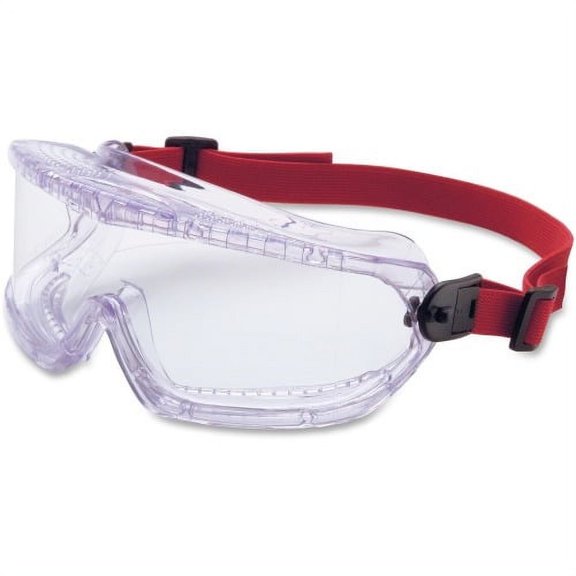 NORTH Uvexx V-Maxx Antifog Clear Goggle Anti-fog, Elastic Headband, Wraparound Lens, Comfortable, Adjustable Strap, Scratch Resistant - Polycarbonate Lens, Neoprene Headband, Acetate Lens, Polyurethan