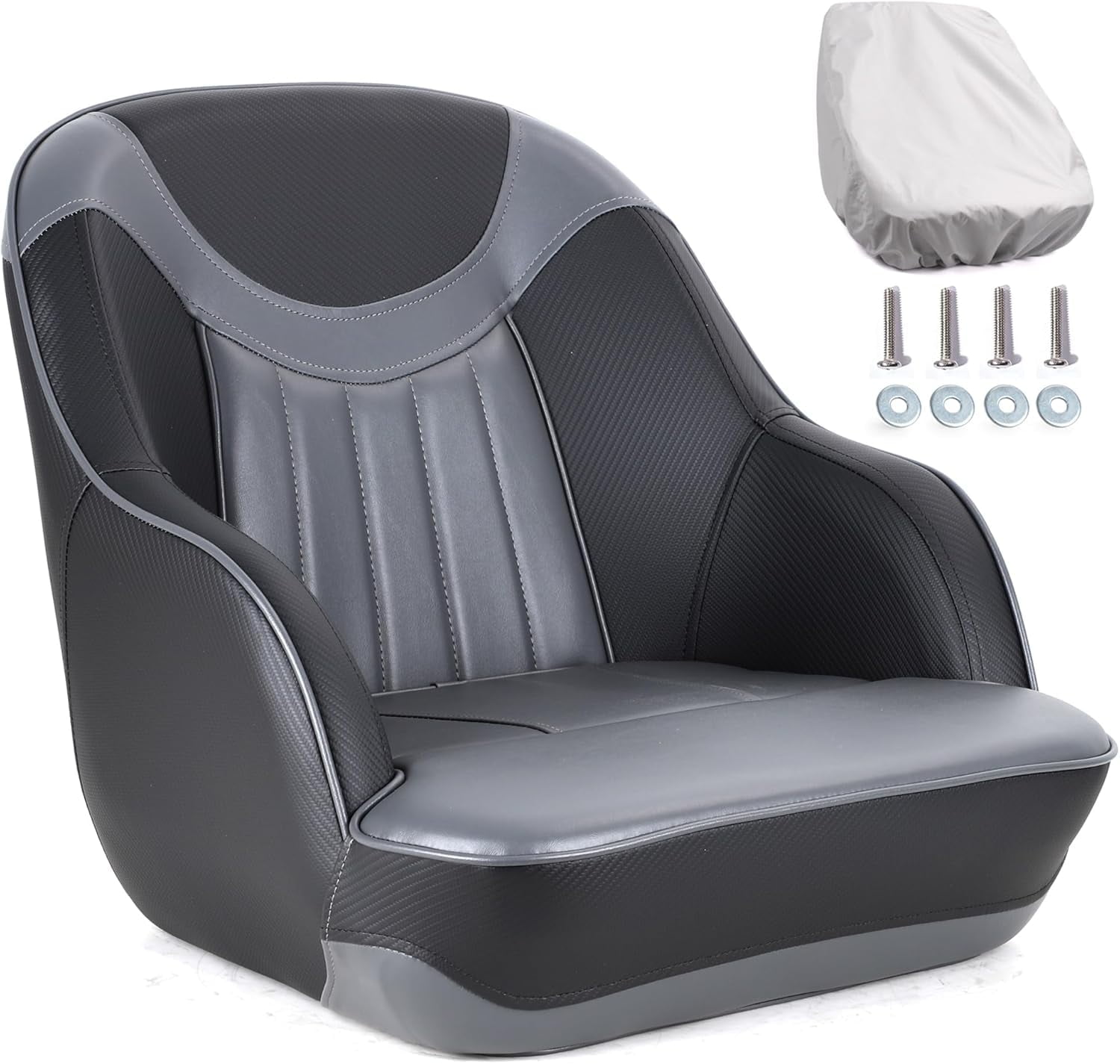 NORTHCAPTAIN Deluxe Black/Wine Red Low Back Folding Boat Seat, 2 Seats 9cd38372 96d5 4881 88c0 99abe2163785.6729eee0c877be1b16a0b5923030d638